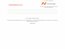 Tablet Screenshot of dropshipbeauty.com